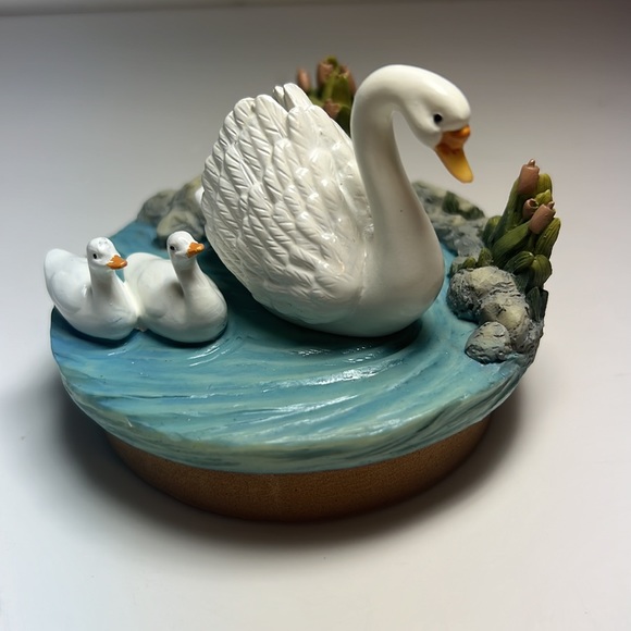 Swan candle topper for candle jars - Picture 6 of 7